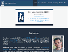 Tablet Screenshot of jfstich.com